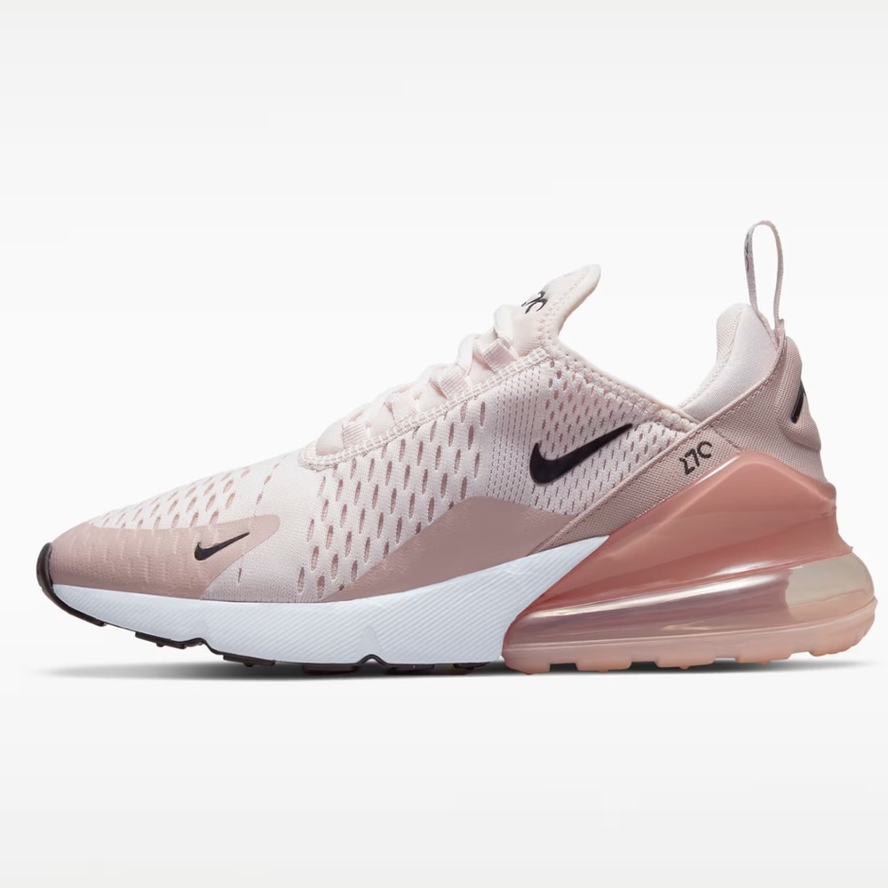 Brand New Nike Women's Pink Air Max 270 Sneakers - Size 8